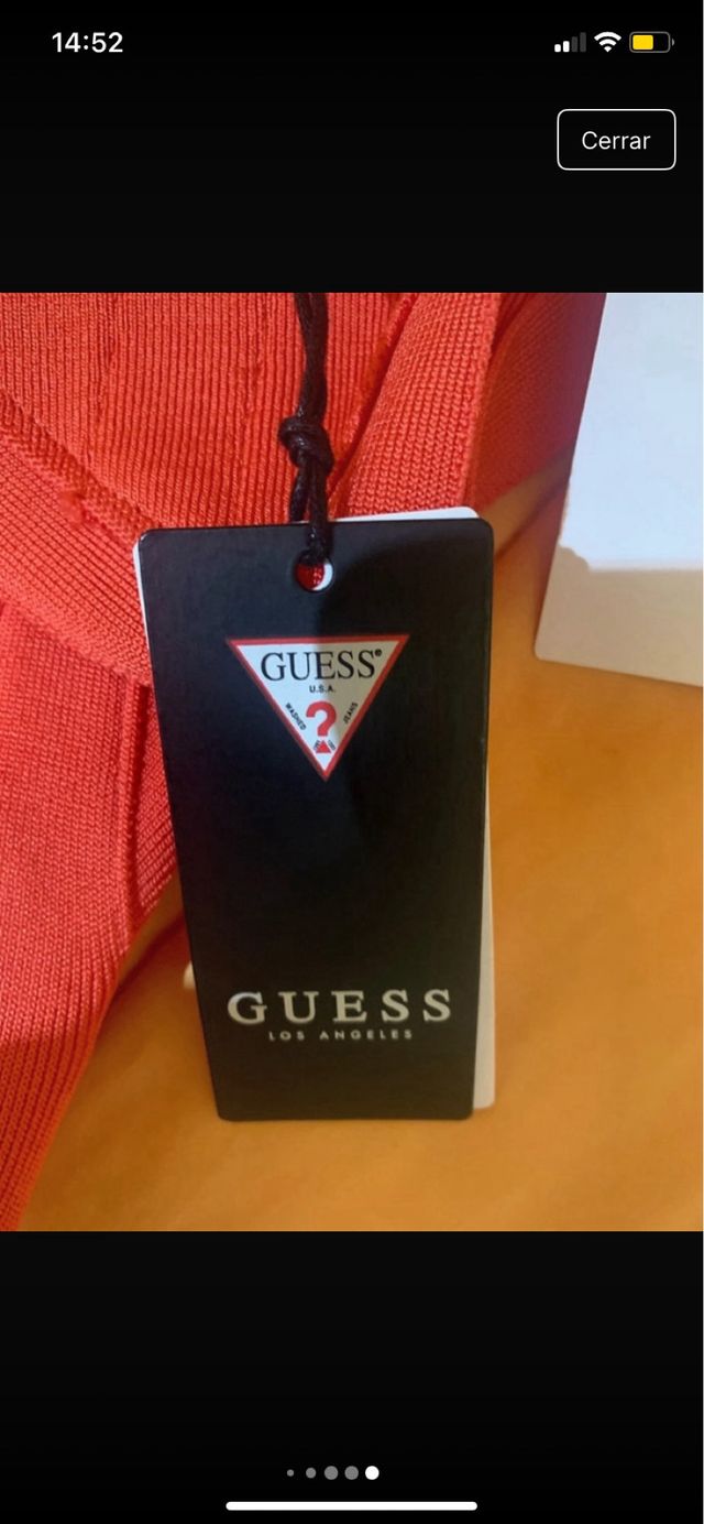 Vestido Guess rojo bandage