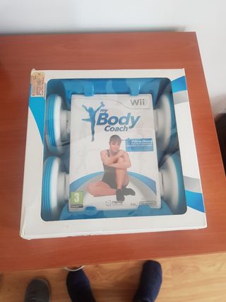 My Body Coach + 2 mancuernas para wii
