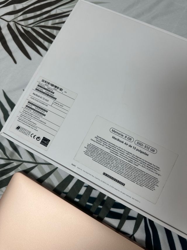 Macbook Air M1 13” de SSD 512 Gb