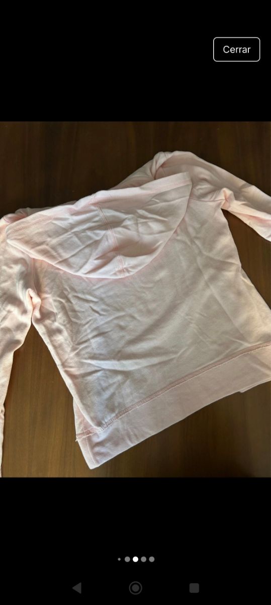 2 prendas Hollister rosa: Sudadera y camiseta