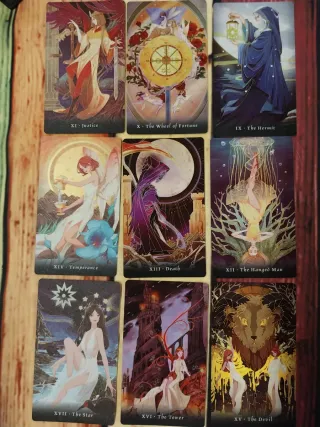 Cofanetto Aura Tarocchi Red  edizione limited top