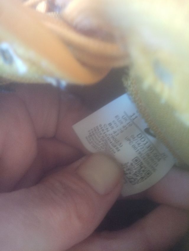 Nike Dunk Low - Scarpe gialle e nere