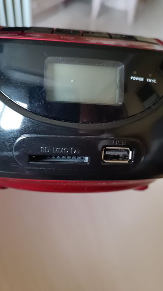 Radio CD portátil estéreo CRUSM390 Sunstech