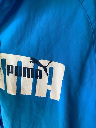 Chaqueta VINTAGE Puma azul talla M