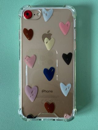 3 carcasas/fundas de silicona para iPhone 7