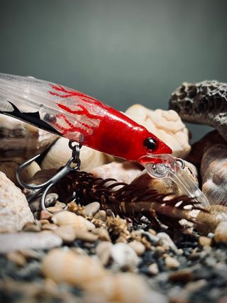 Señuelo de pesca Drakulin Sangriento  1 unid .