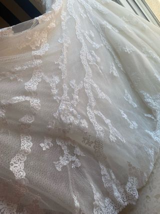 Vestido novia Rosa Clará - Talla 42