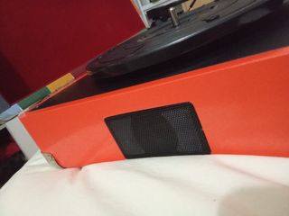 Tocadisco plato vinilo,USB,autoamplificado vintage