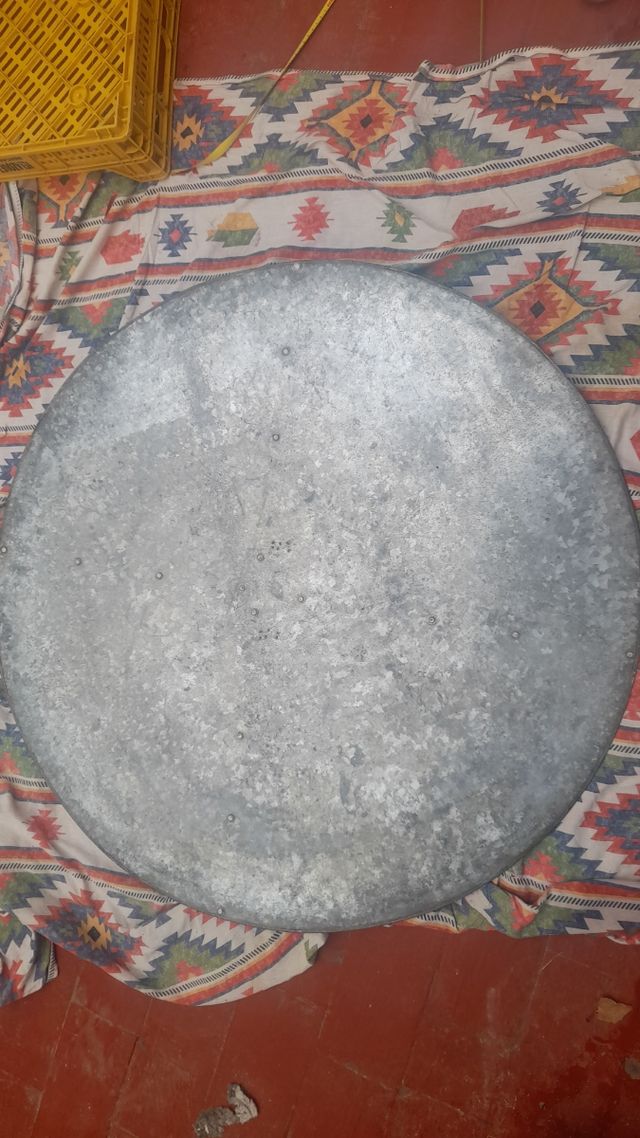 Tapa para paellas de 90 con refuerzo 