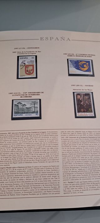 Sellos España 1993-1999