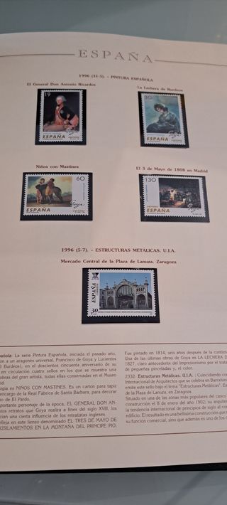 Sellos España 1993-1999