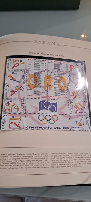 Sellos España 1993-1999