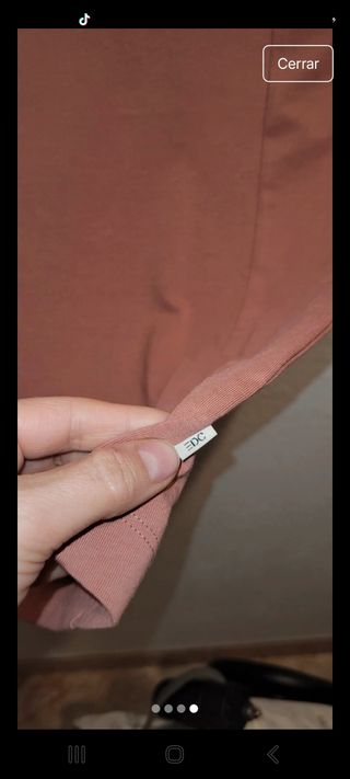 Vestido rosa edc by Esprit talla XXS