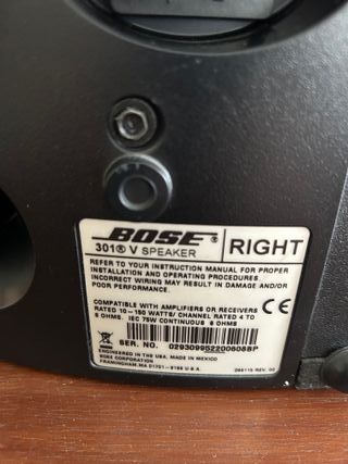 Altavoces BOSE 301 V