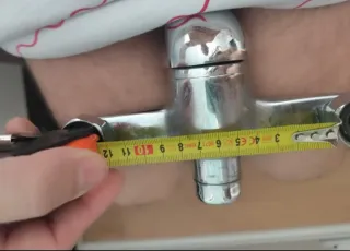 Grifo mezclador de pared cosina