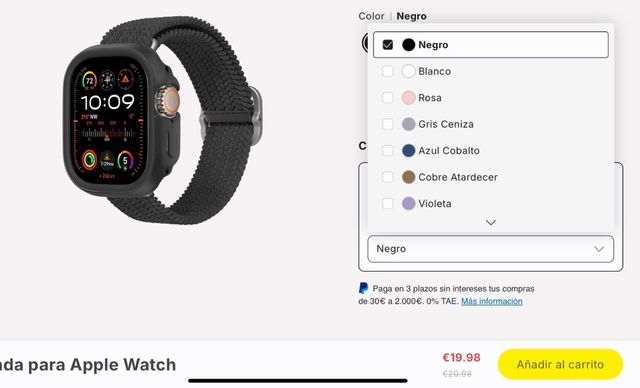 Protector Rhinosheield apple watch ultra 2