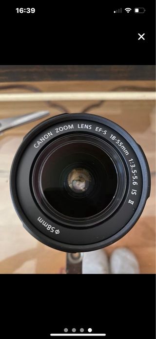 Objetivo Canon EF-S 18-55mm IS