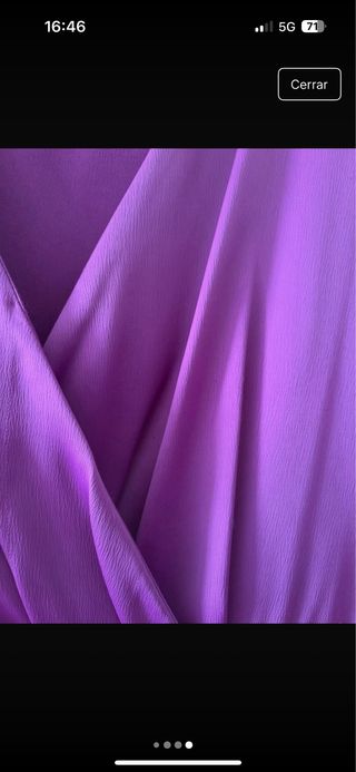 Vestido morado Cayro - Talla L
