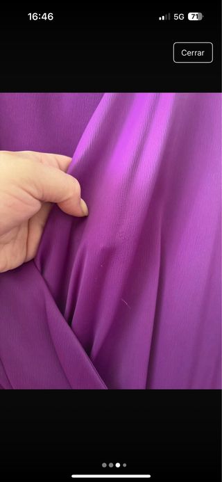 Vestido morado Cayro - Talla L