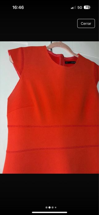 Vestido rojo cóctel