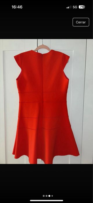 Vestido rojo cóctel