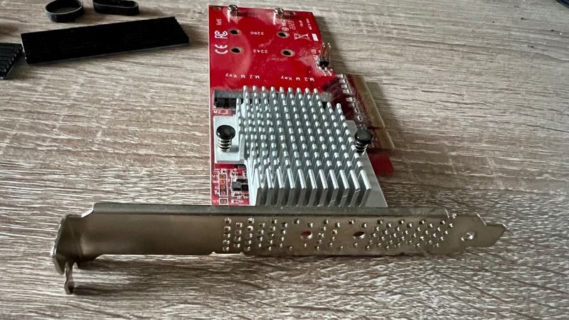 Tarjeta Pci para 2 M2 ssd Mac 4.1 5.1 afbeelding 2