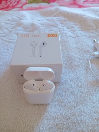 Auriculares inalámbricos i9S-TWS 5.0 Bluetooth.