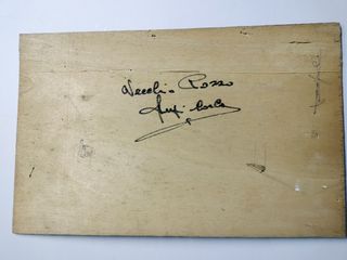 Dipinto olio vintage paesaggio