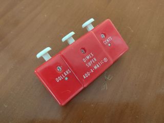 ANTIGUA CALCULADORA SUPER AD-A-MATIC