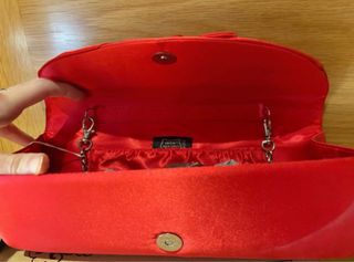 Bolso rojo fiesta