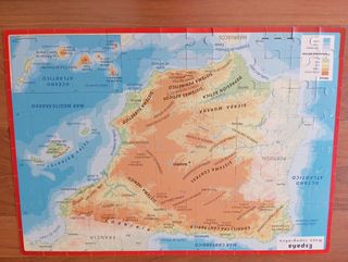 Puzzle mapa de España