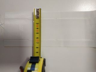 Cinta cortinas tablas blancas NUEVA