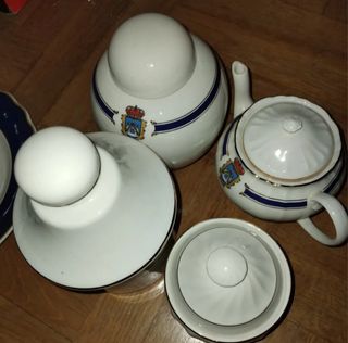 Juego 8 piezas Loza San Claudio Oviedo