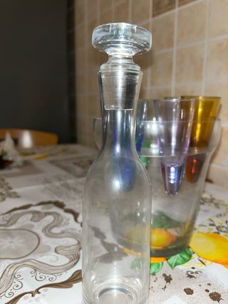 Porta liquore con bicchierini