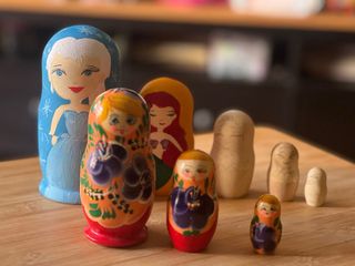 Muñecas Matrioshka Disney