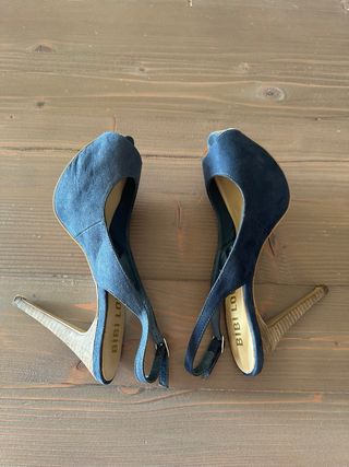 Sandali scamosciati Bibi Lou numero 39