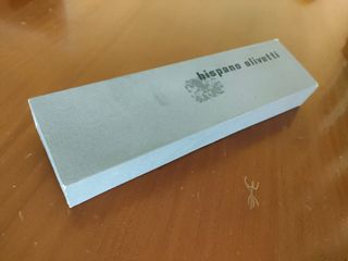 CAJA DE CARTÓN VACÍA HISPANO OLIVETTI