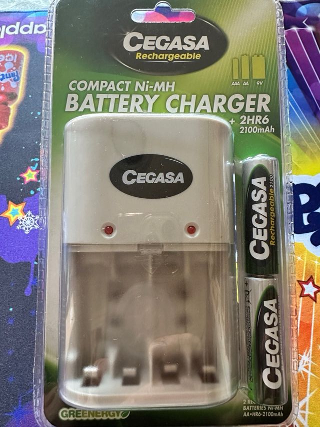 Cargador pilas Cegasa Ni-MH