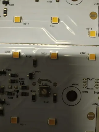 Illuminazione led alluminio più alimentatore 24v