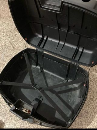 Soportes laterales  y top case Yamaha Tenere