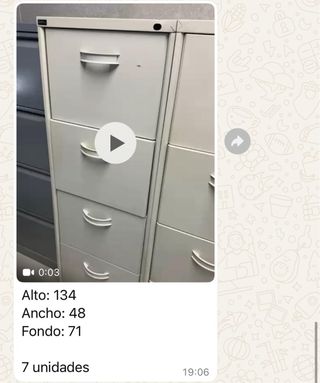 Armarios de archivo o almacenaje