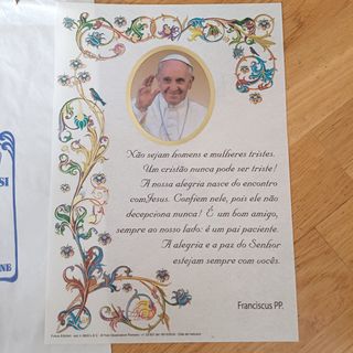 Oración papal Francisco en Portugues