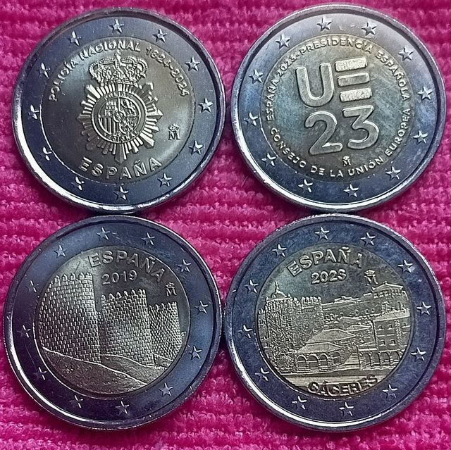 2 euros de  España .