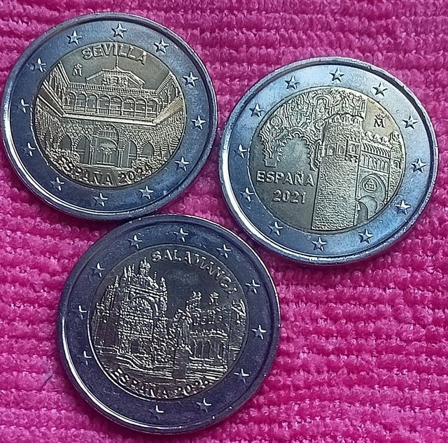 2 euros de  España .
