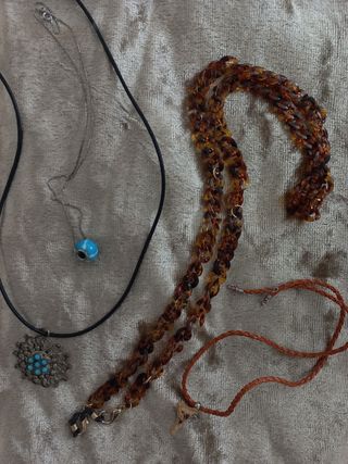 Parure bigiotteria argento-turchese