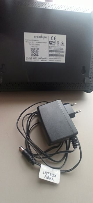 Router  Livebox Fibra (Arcadyan Fibra Óptica) 
