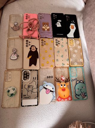 Fundas Samsung A53 5G - 12 unidades