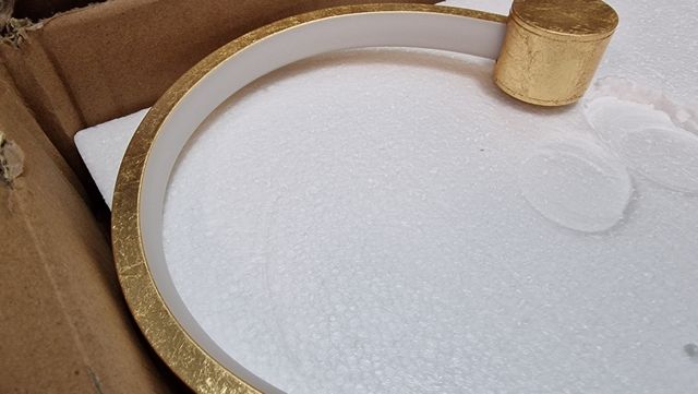 Aplique Grafos pan de oro Schuller