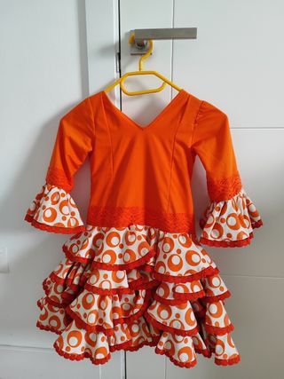 Traje Flamenca niña 4-6 años