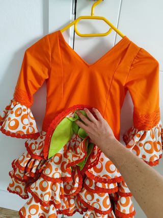 Traje Flamenca niña 4-6 años